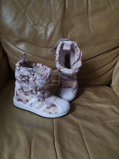 Сапоги Adidas Superstar новые детские 29 р