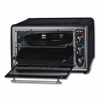 Духовка efba 1003 черн 36л, 1500Вт, тайм, терморег