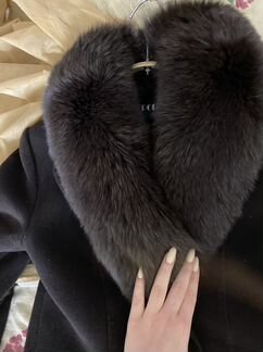 Пальто зимнее женское с мехом
