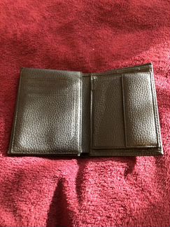 Бумажник кожаный