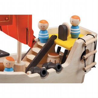 Игровой набор PlanToys Пиратский корабль (6105)