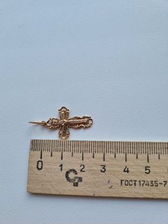 Золотой крест 585