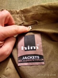 Плащ укороченный фирмы Him Jackets