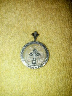 Кулон серебро