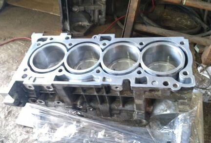 Двигатель шорт блок KIA hyundai 2.0 литра G4KD