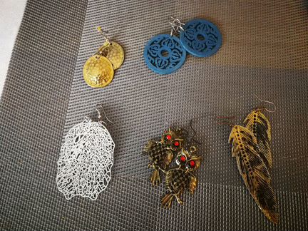 Серьги в стиле бохо