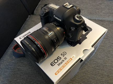 Canon EOS 5D Mark III 24-105 kit (пробег 197000)