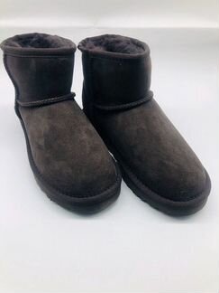 Угги замшевые UGG classic mini Bomber Угги замш