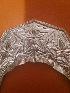 Корона для девочки новогодняя