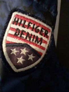 Пуховая тонкая куртка Tommy helfiger
