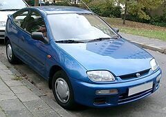 Четверть передняя правая лонжерон Mazda 323 BA1 3D