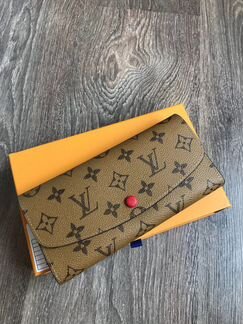 Кошелек Louis Vuitton Victorine reverse красный
