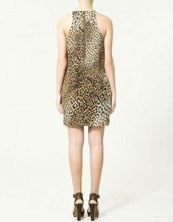 Леопардовое платье Zara