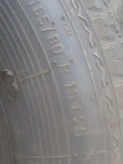 165/80R13 Я-670 абсолютно новая 1шт