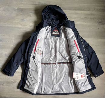 Тёмно-синий мужской пуховик Icebear, 48