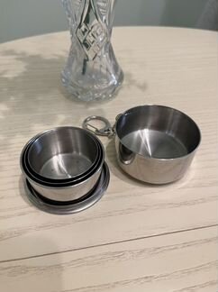 Складной стакан Expedition сталь