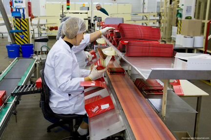 Вахта Nestle Упаковщик 15/15 сидячая работа