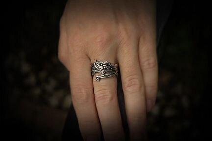 Серебряное кольцо 