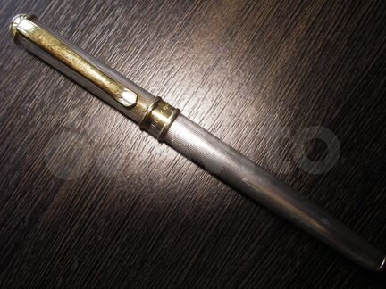 Авторучка серебренная 