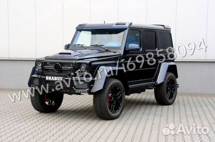 Арки карбон для 4x4 G class W463 Brabus