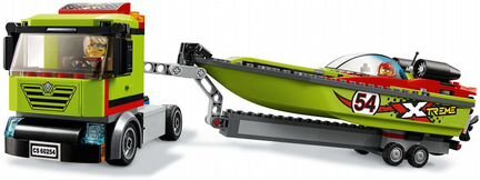 Lego City 60254 Транспортировщик катеров