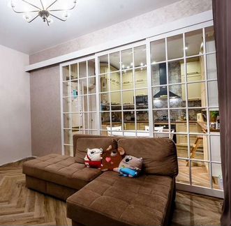 Перегородка стеклянная