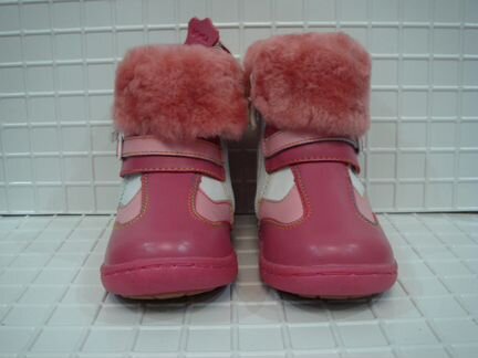 Новые Зимние ботинки для девочек мутон
