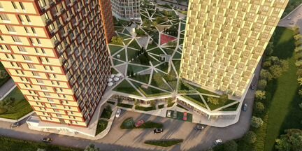 Апартаменты-студия, 22.8 м², 13/21 эт.