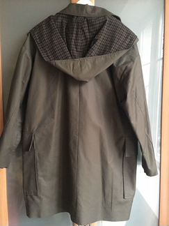 Тренч Mango с капюшоном