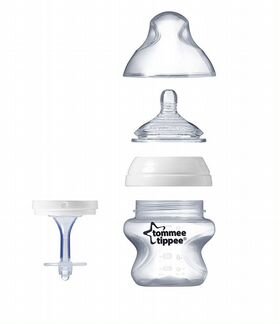 Бутылочка антиколиковая Tommee Tippee + поильник