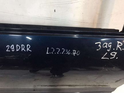 Дверь Mitsubishi Lancer 9 задняя правая