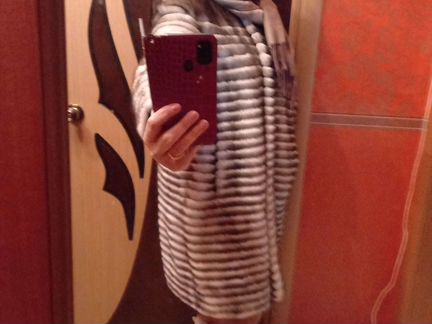 Шуба норковая автоледи 52 размер