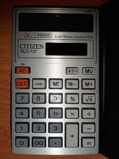 Калькулятор в чехле, новый,на солнечной батареи