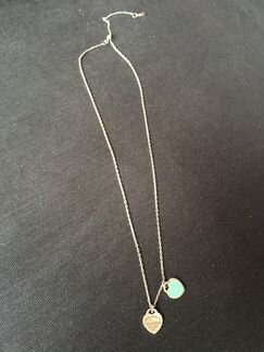 Колье Tiffany &Co сердечки