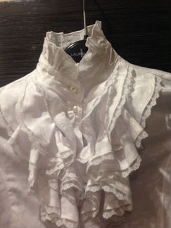 Блузка школьная нарядная silver spoon