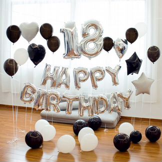 Воздушные шары, шарики буквы, надписи