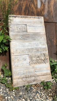 Панно из старых досок