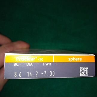 Контактные линзы Proclear -7