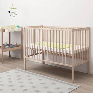 Кровать детская икеа сниглар с матрасом