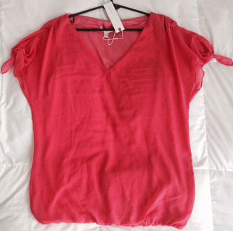 Esprit Германия блузка новая коралловая