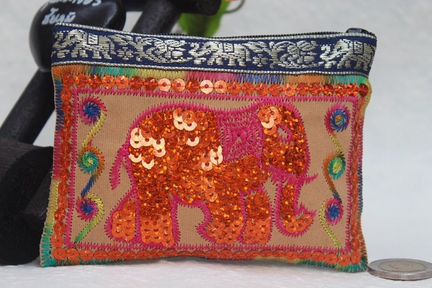 Кошелек слон хиппи