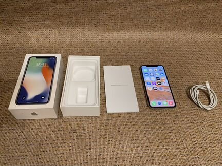 iPhone X 256 gb Silver