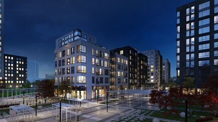 2-к апартаменты, 61 м², 4/6 эт.