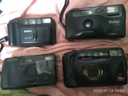 Плёночный фотоаппарат Konika,Vivitar,PriMax,Practi
