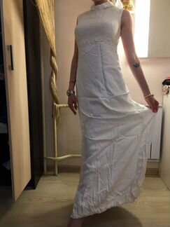 Платье белое вечернее