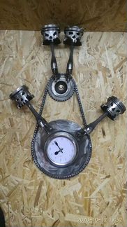 Хенд мэйд, черепа, часы ручной работы