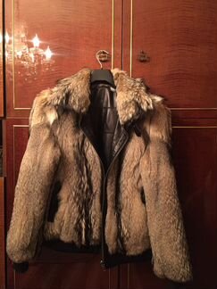 Куртка кожаная мужская зимняя