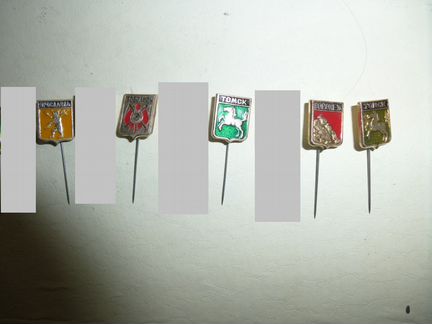 Значки гербы Мытищинская микро (игла)