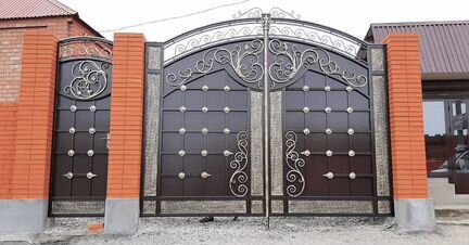 Ворота кованые на заказ N50