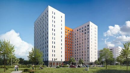 1-к апартаменты, 38.1 м², 12/15 эт.